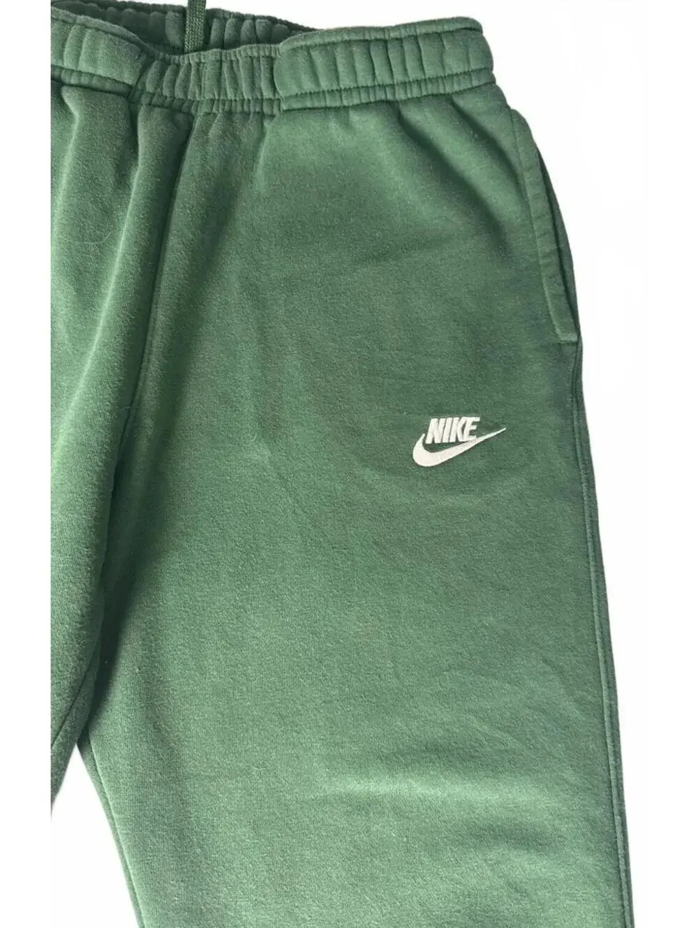 Nike Club Fleece Joggers Sweatpants Small  Green